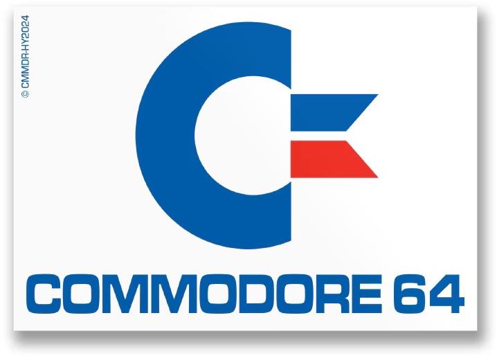 Commodore 64 – 10 × 7 cm