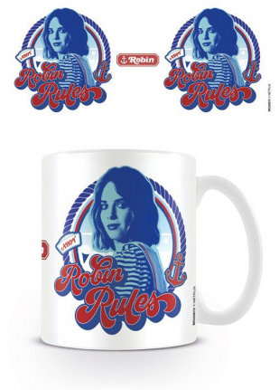 Stranger Things hrnček – Robin Rules