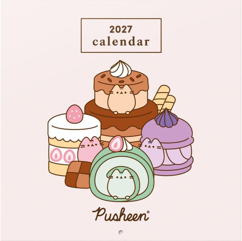 Pusheen - Nástěnný kalendář 2026/2027
