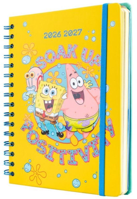 Spongebob: Positivity – Plánovací diár 2026/2027