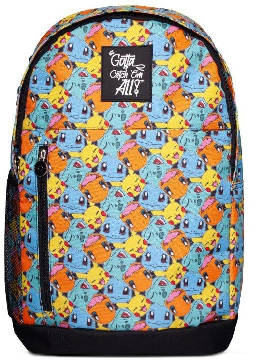 Pokémon: Pikachu, Charmander, Bulbasaur a Squirtle – Batoh