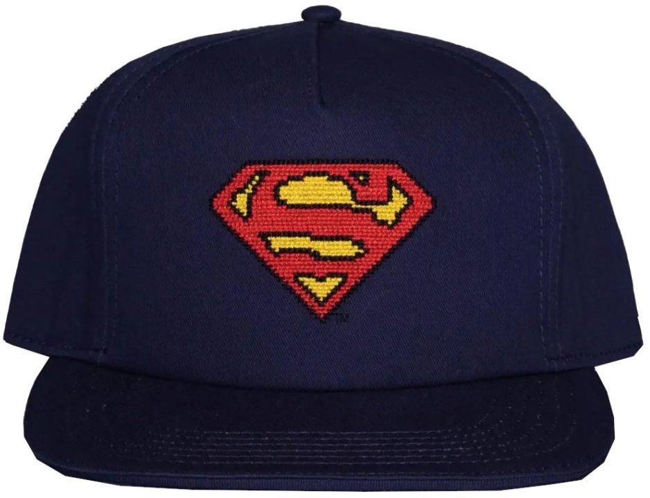 DC Comics Superman: Sewn logo – Šiltovka
