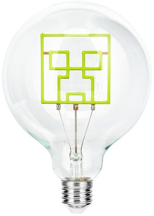 Minecraft: Creeper – neón LED žiarovka 18 cm