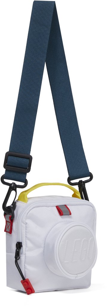 LEGO Signature Brick 1 × 1 mini crossbody taška - bílá