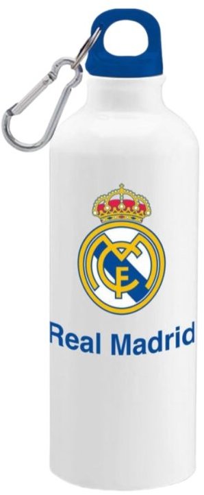Real Madrid: Main logo – fľaša na pitie