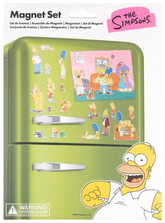 The Simpsons: Characters - Set magnetů
