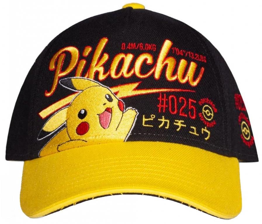 Difuzed Pokémon: Pikachu 3D, bejzbalová šiltovka