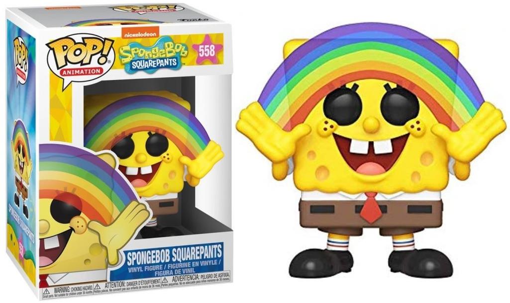 Funko Pop! Cartoons Spongebob Rainbow 558
