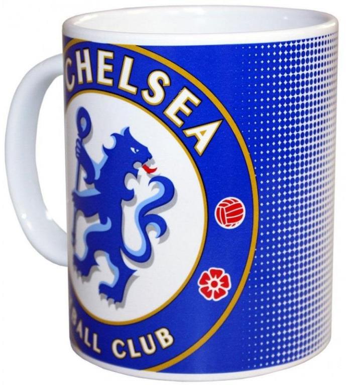 Chelsea FC: Halftone Znak – keramický hrnček