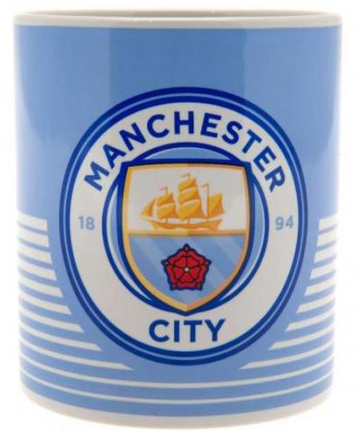 Manchester City FC: Vzor LN znak – keramický hrnček