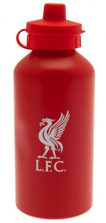 Liverpool FC: White Crest And Sign – fľaša na pitie