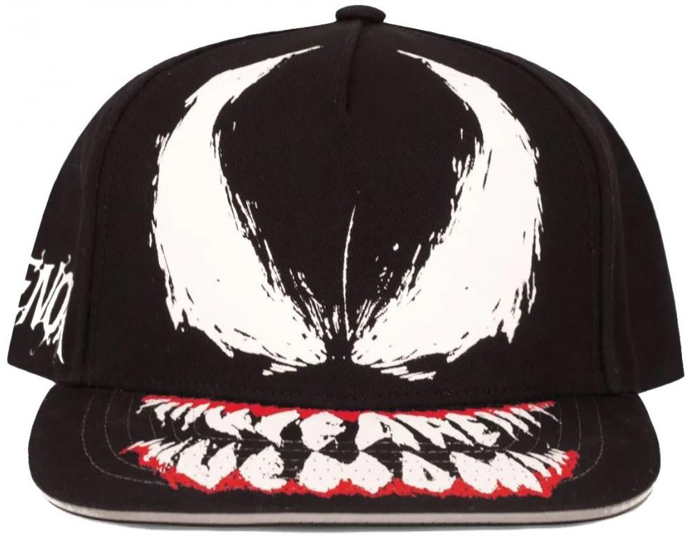 Difúzie Marvel Venom: Glow in the dark, snapback šiltovka
