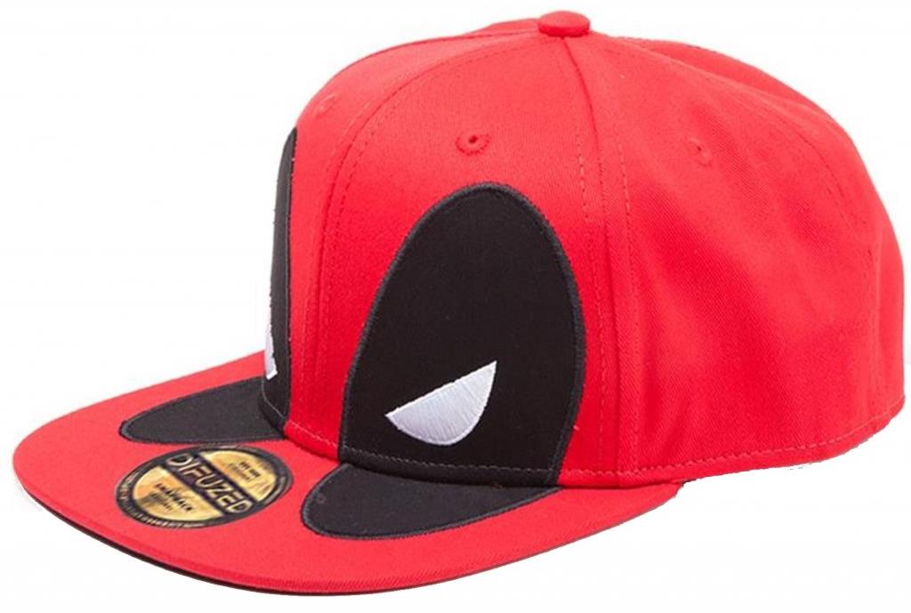 Difuzed Marvel Deadpool Big face, snapback šiltovka