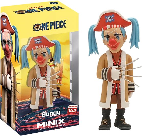 MINIX Anime: One Piece - Buggy - figúrka