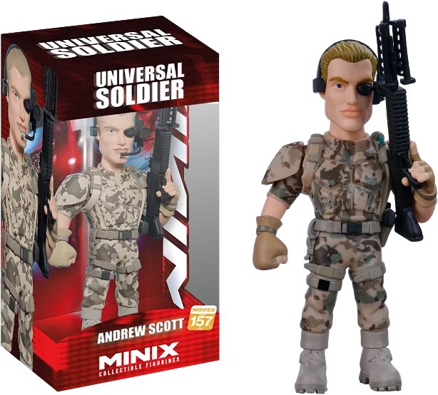 MINIX Movies: Universal Soldier - Andrew Scott - figúrka