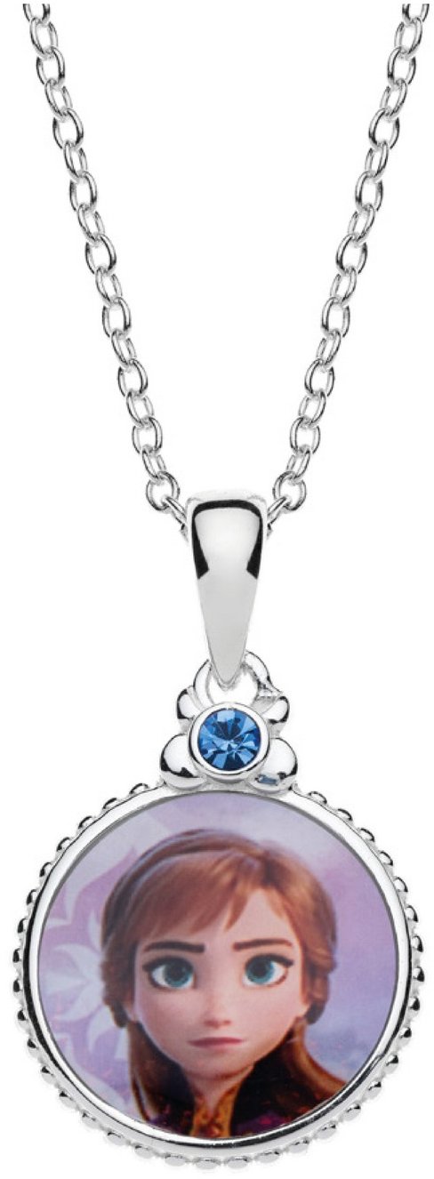 Disney Frozen Anna stříbrný CS00020SRJL-P.CS - dětský náhrdelník