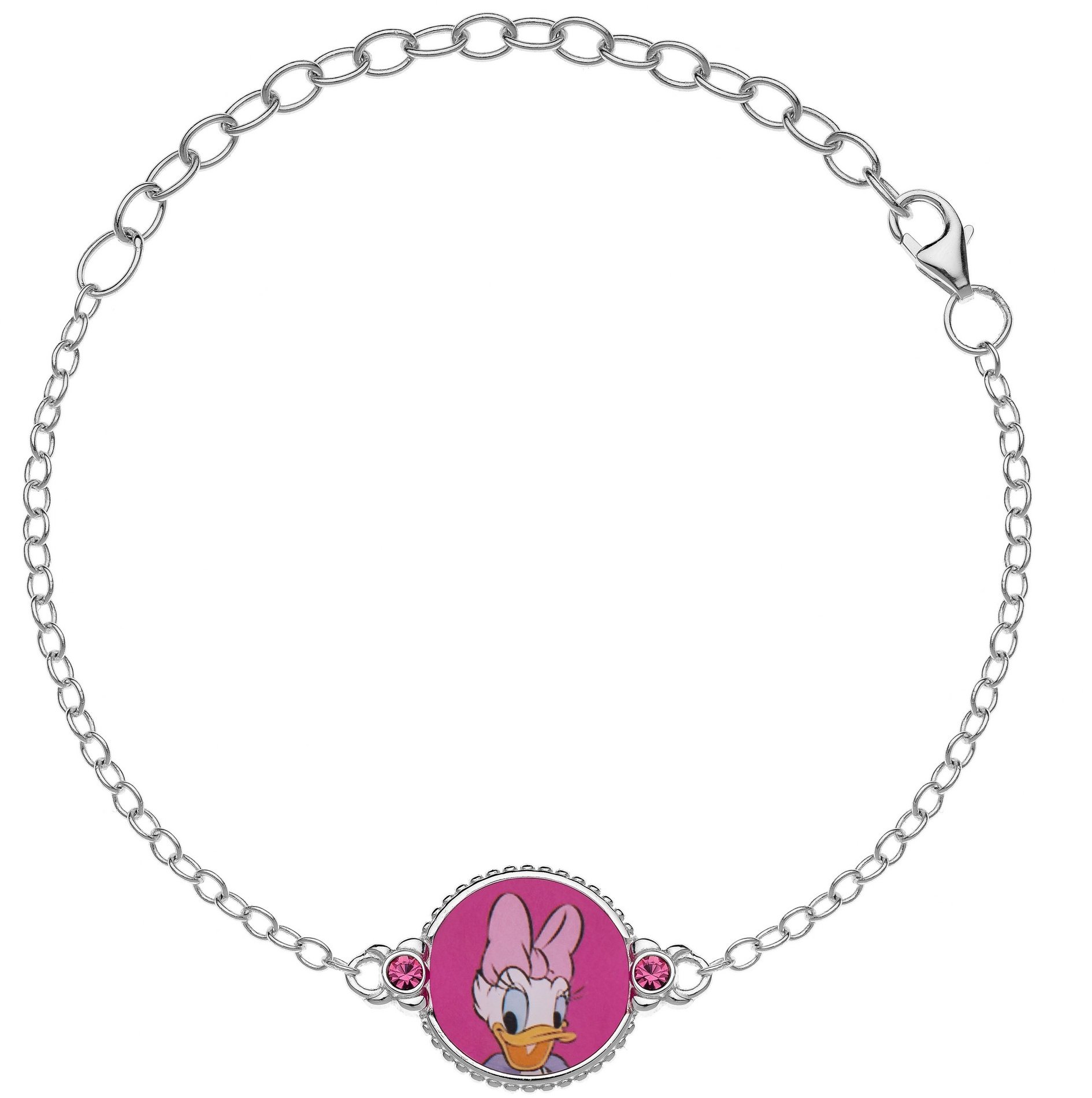 Disney Daisy Duck stříbrný BS00021SRPL-5.CS - dětský náramek