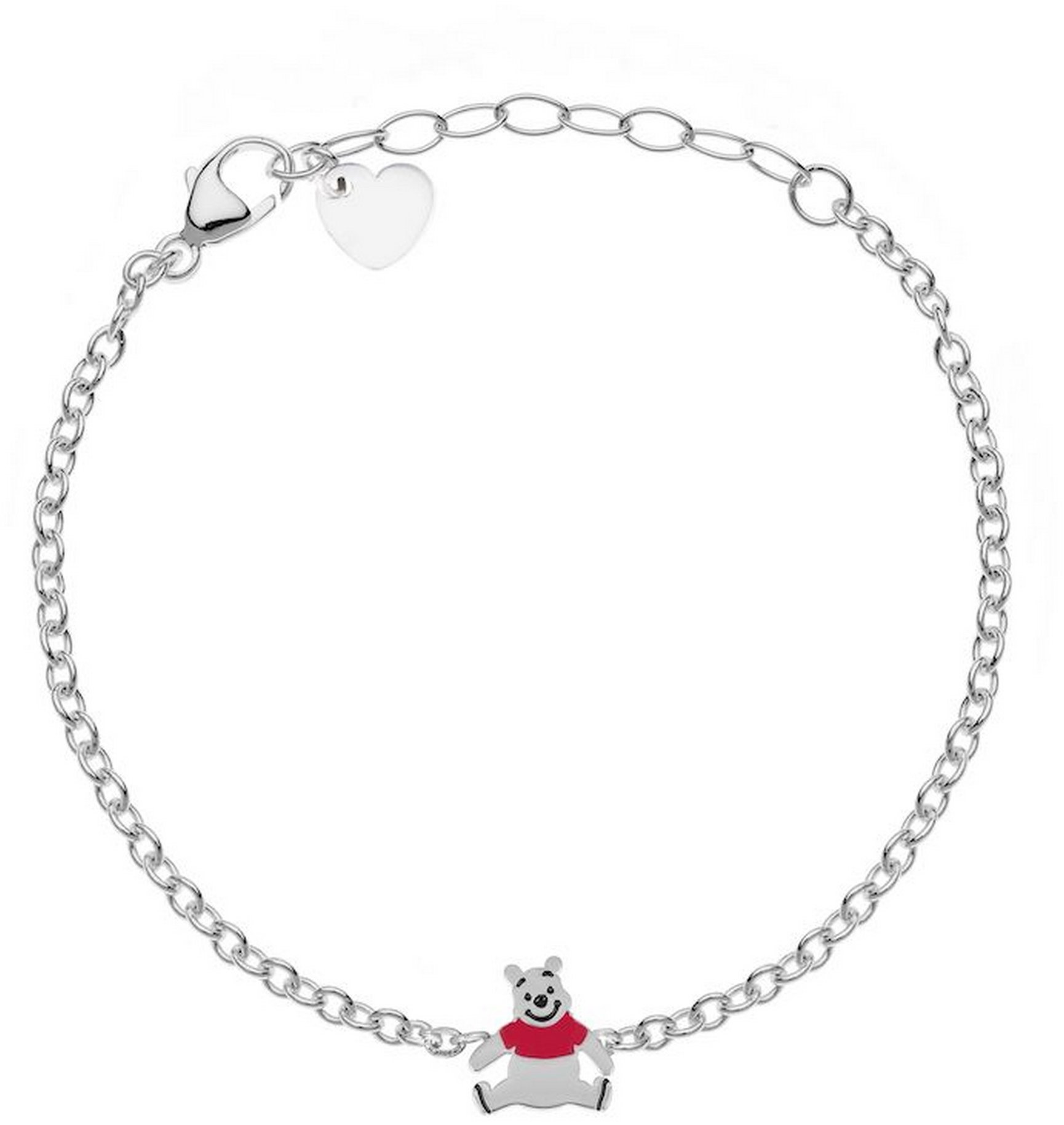 Disney Medvídek Pú ocelový B600655L-55.CS - dětský náramek