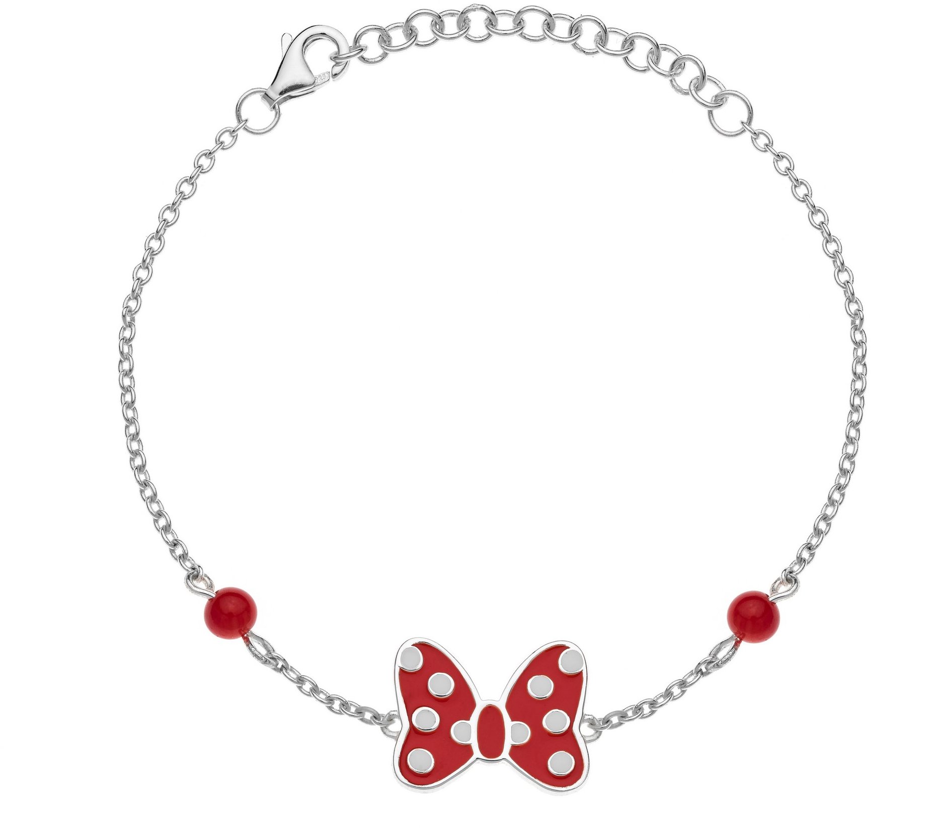 Disney Minnie Mouse stříbrný BS00037SQNL- 55.CS - dětský náramek