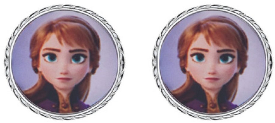 Disney Frozen Anna strieborné ES00024SL.CS – detské náušnice