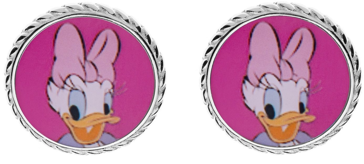 Disney Daisy Duck strieborné ES00029SL.CS – detské náušnice
