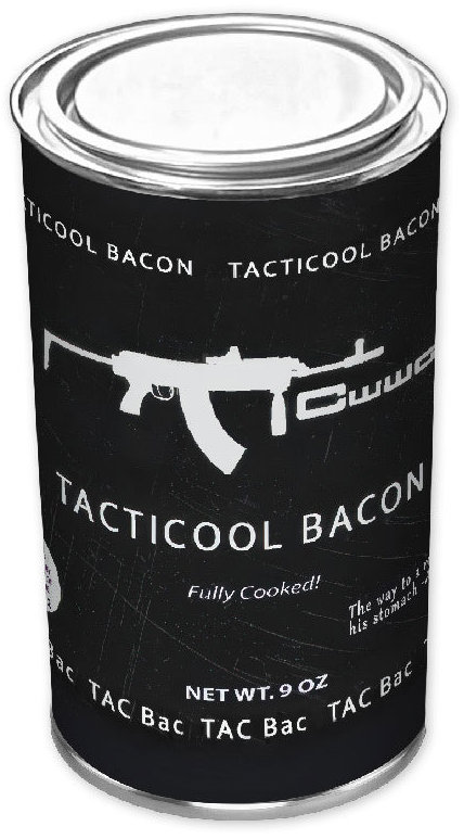 DayZ Tacticool Bacon Can with a Lid – dekorácia