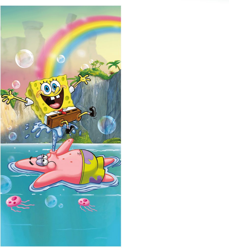 Sponge Bob: Tropical Duo 70 × 140 cm