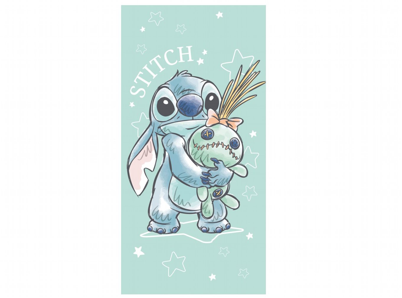Lilo a Stitch: Buddies – osuška 70 × 140 cm