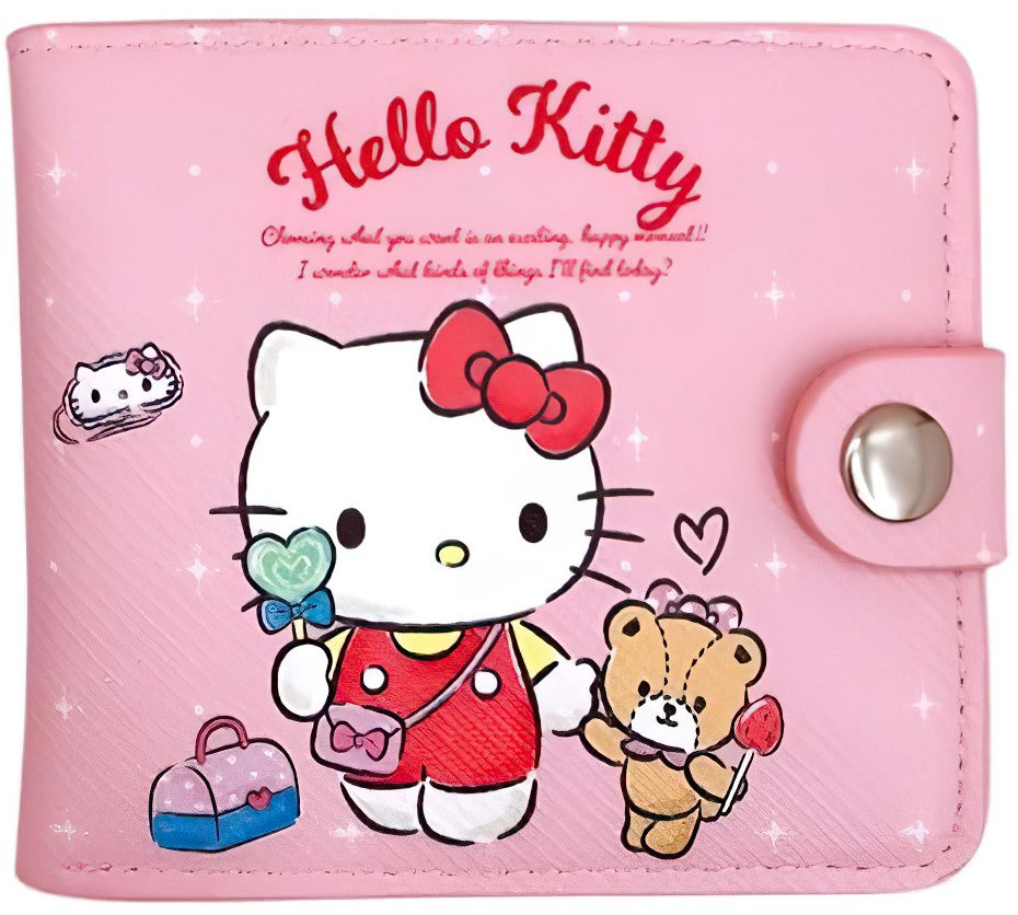Hello Kitty – detská peňaženka so zapínaním