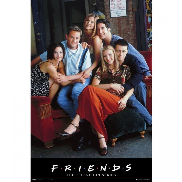 Friends – Priatelia – Characters – plagát