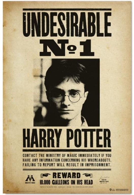 Harry Potter – Nežiaduci No.1 – plagát