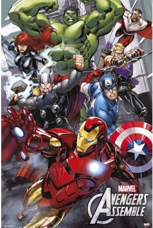 Marvel Comics – Avengers Assemble – plagát