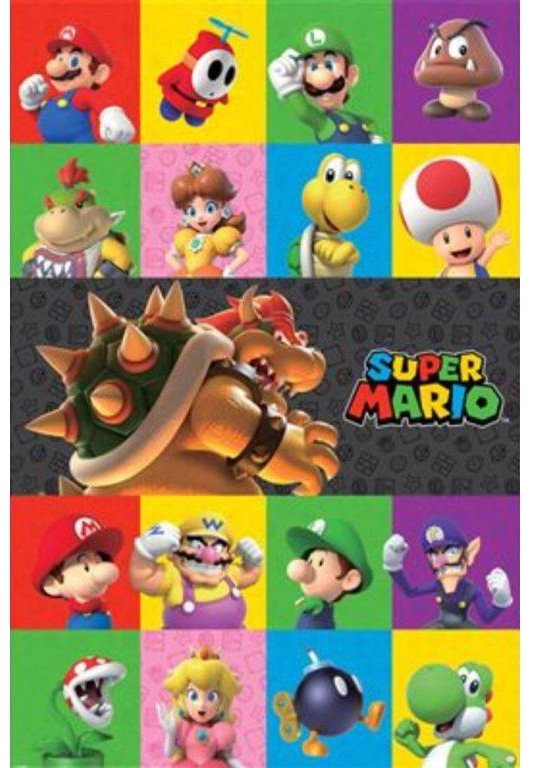 Nintendo Super Mario: Characters