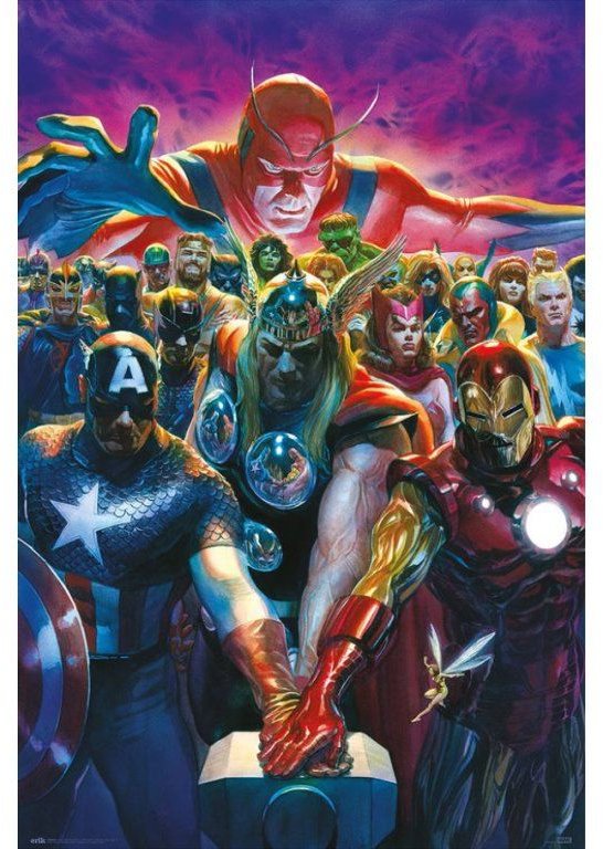 Marvel Avengers: 10 by Alex Ross - Plakát