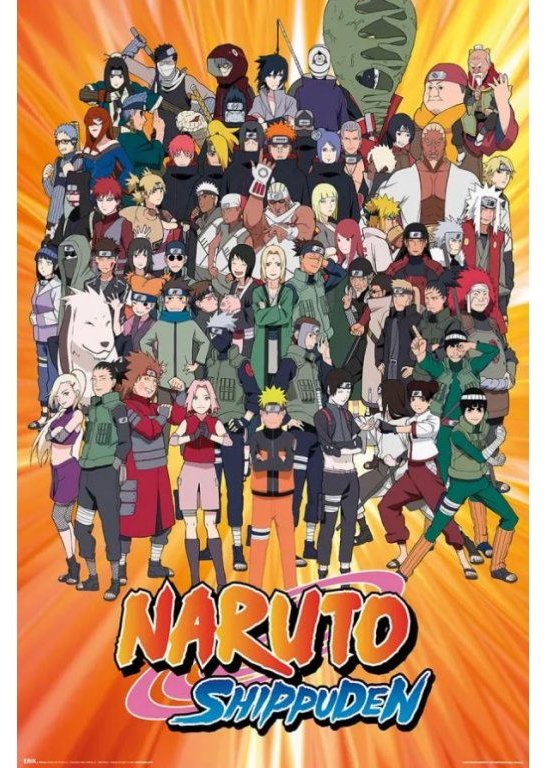 Naruto Shippuden: Characters – Plagát