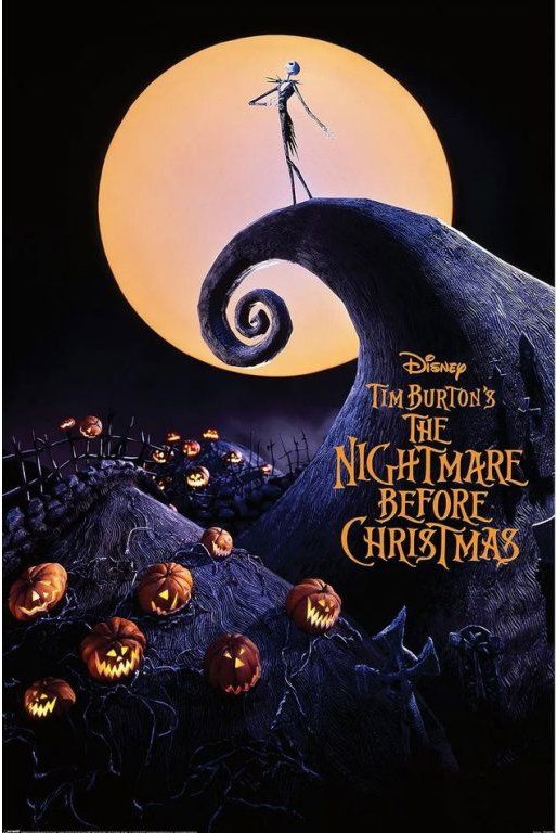 Disney The Nightmare Before Christmas: Moon -Plakát