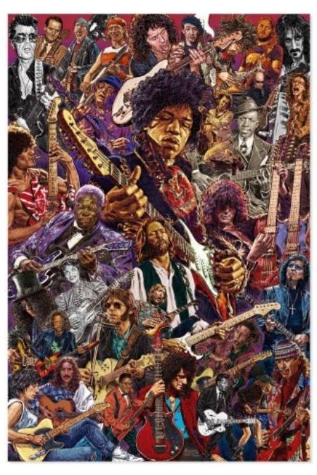 Legendary: Guitarists – Plagát