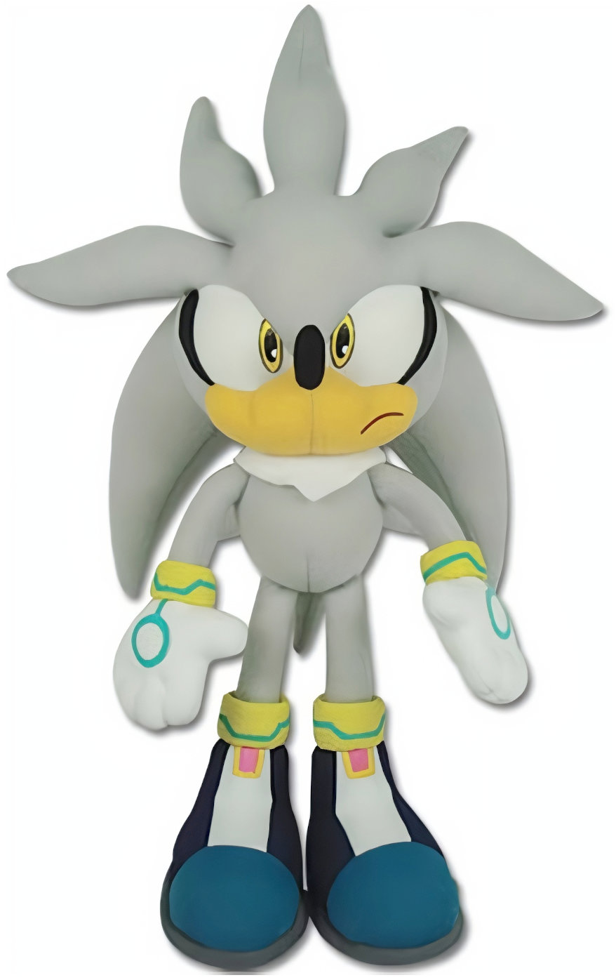 Toybit Plyšová hračka Super Sonic Silver 40 cm