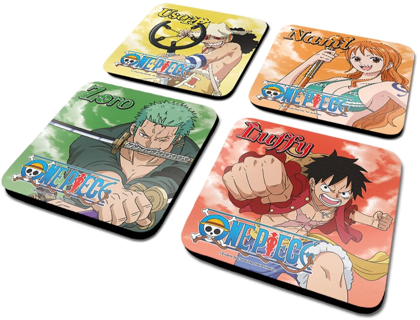 Pyramid One Piece – súprava podtácok