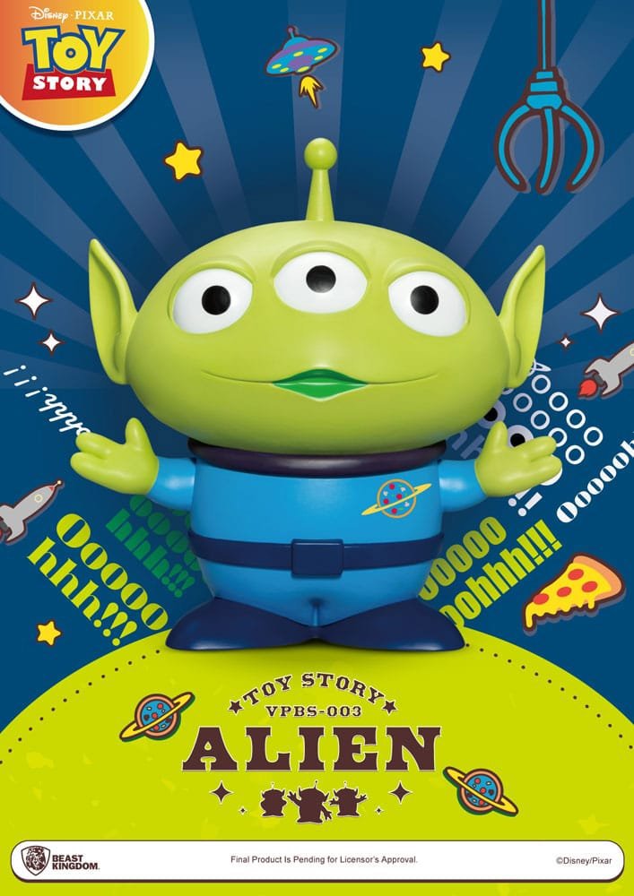 Toy Story: Alien – pokladnička 25 cm