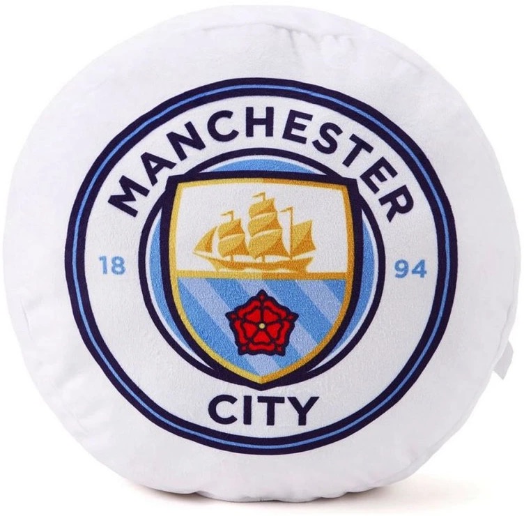 Manchester City FC: Large Crest – 3D vankúš