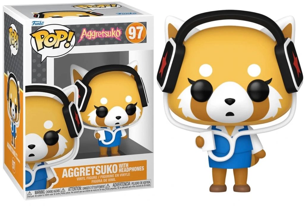 Funko Pop! Aggretsuko Aggretsuko With Headphones 97