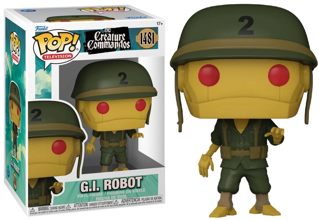Funko Pop! Creature Commandos GI Robot 1481