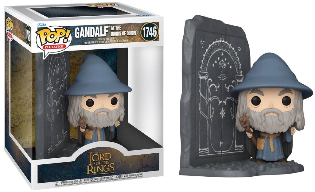 Funko Pop! Deluxe The Lord Of The Rings Gandalf At The Doors Of Durin 1746