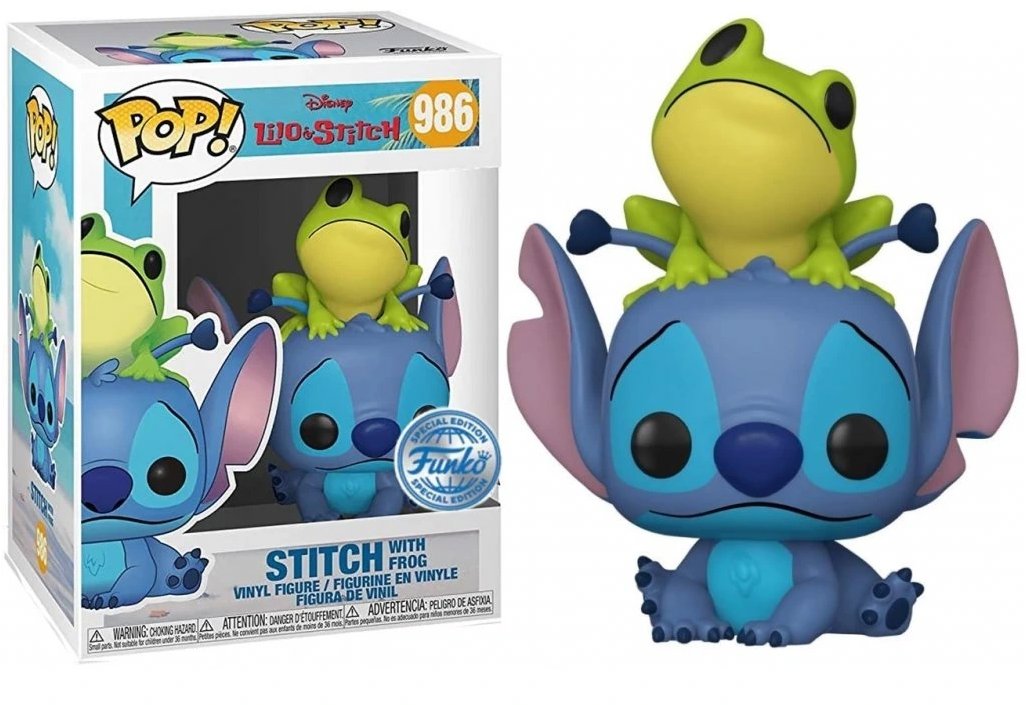 Funko Pop! Disney Lilo & Stitch with Frog 986