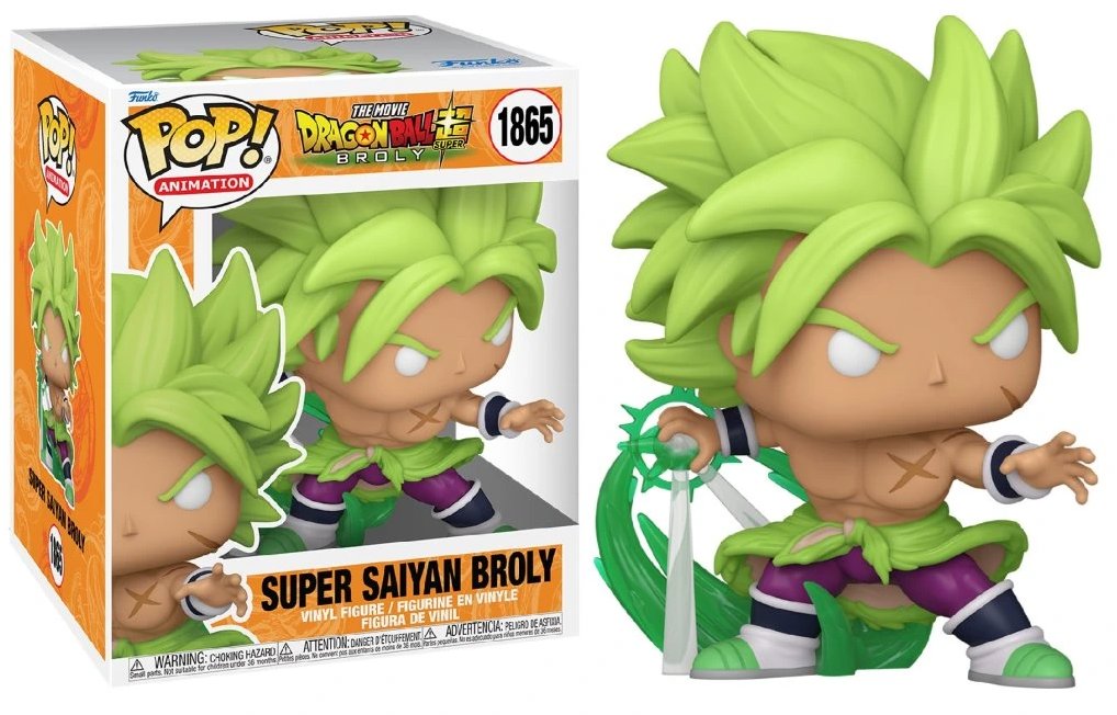 Funko Pop! Dragon Ball Super Super Saiyan Broly 1865