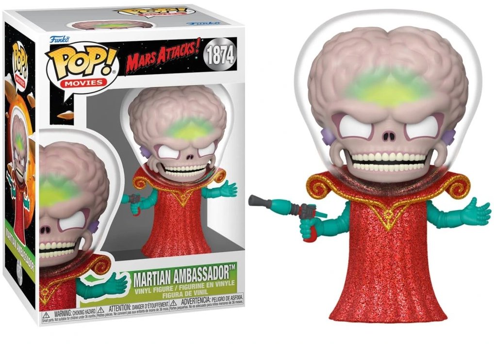 Funko Pop! Mars Attacks! Martian Ambassador 1874