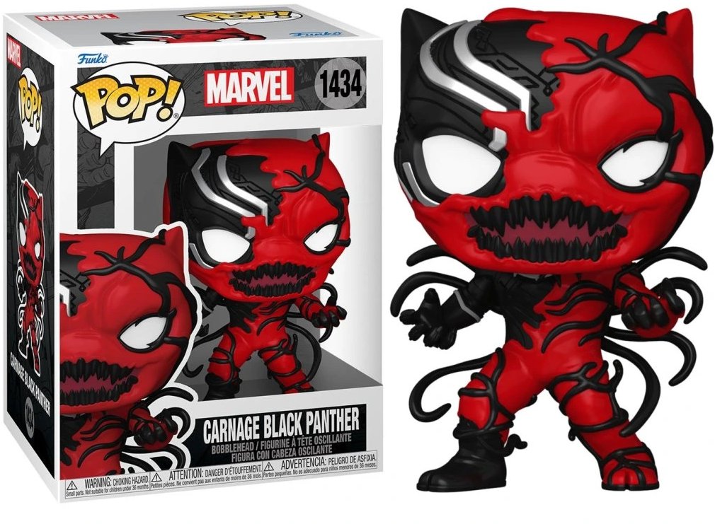 Funko Pop! Marvel Carnage Black Panther 1434