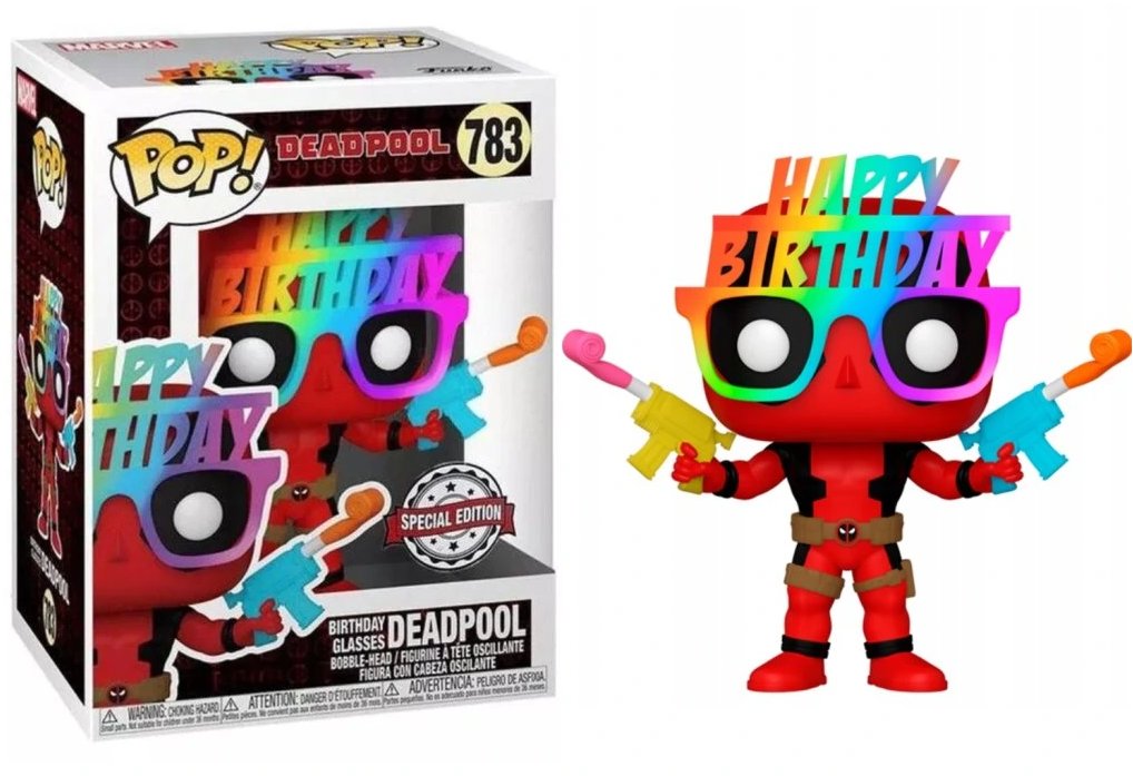 Funko Pop! Marvel Deadpool 30th Birthday Hat Deadpool 783