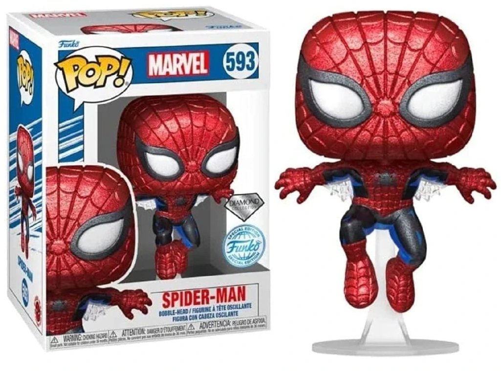 Funko Pop! Marvel Spider Man Diamond 593